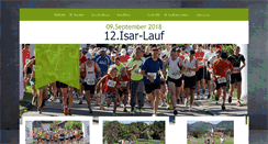 Desktop Screenshot of isar-lauf.de